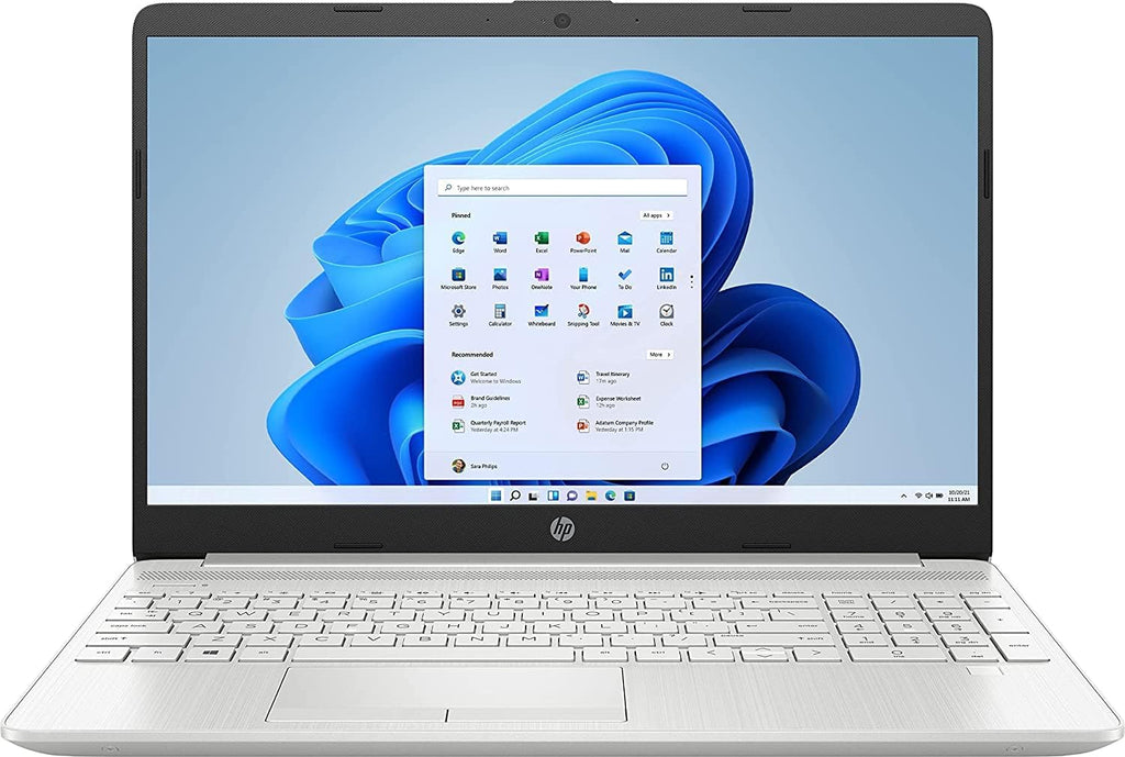 HP 15 Laptop, 15.6' HD Touchscreen, Intel Core i5-1135G7 Processor, 32GB DDR4 RAM, 1TB PCIe NVMe SSD, Backlit Keyboard, Fingerprint Reader, Wi-Fi 5, Windows 11 Home, Silver