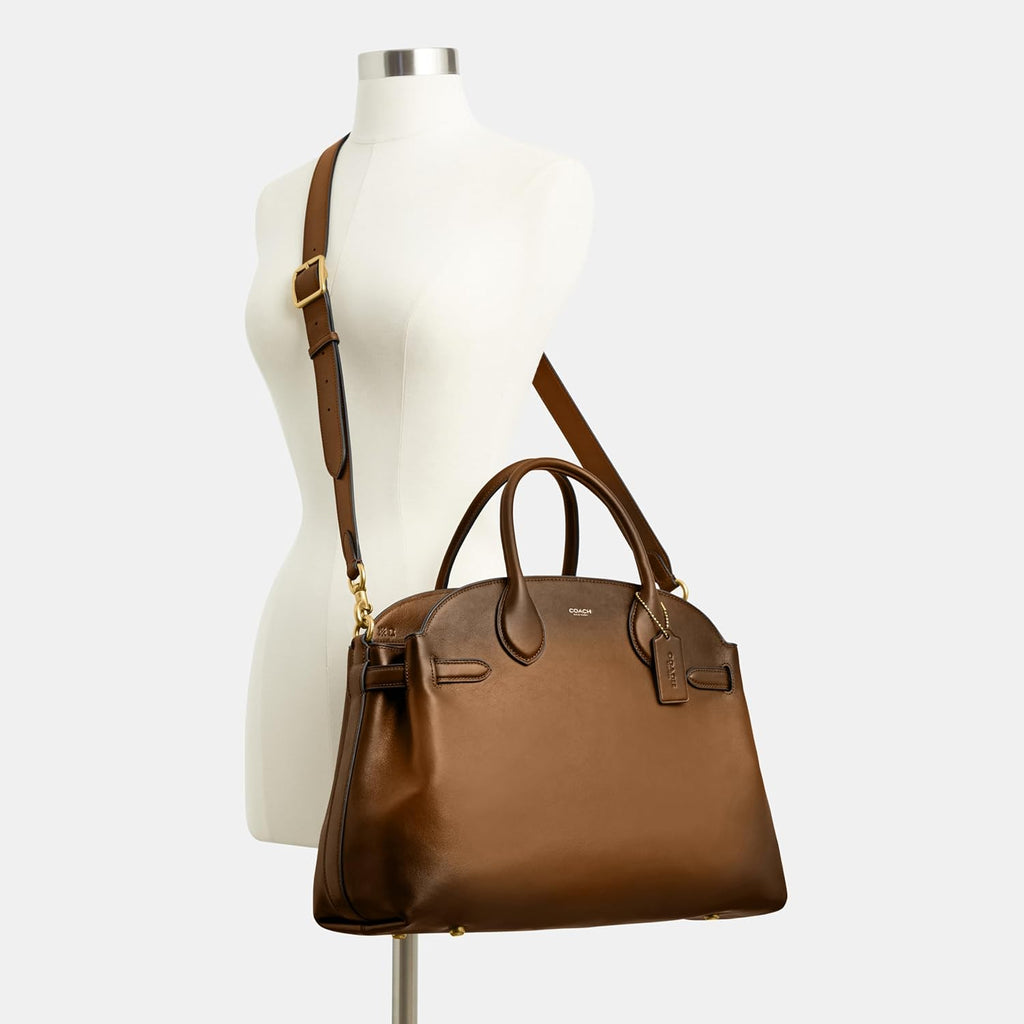 Coach Women's Suede Soft Empire Carryall 40 Tote