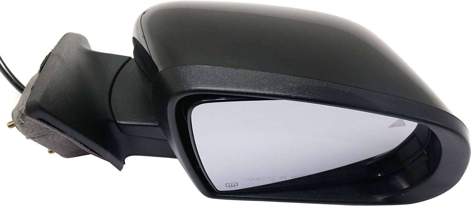 Garage-Pro Passenger Side Power Heated Mirror for Jeep Cherokee 2014-2018 Power Fold With Signal Light, Blind Spot Monitor & Puddle Lamp; Without Memory & Auto-Dimming Paintable