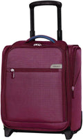 Verage Carry On Underseat Luggage with Wheels & USB Port, 16 Inch Wheeled Spinner Bag Carry-on Luggages for Airlines, Lightweight Suitcase Men Women, Pilots and Crew(16-Inch Rolling Underseat)
