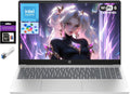 HP 15.6 Inch Student Laptop Office 365, 8GB RAM 256GB Storage (128GB UFS+128GB SD Card)，Quad-Core (Beat i3-1115G4), Computer for Business Study Home with Wi-Fi 6 Bluetooth 5.4 Privacy Wecam Win11