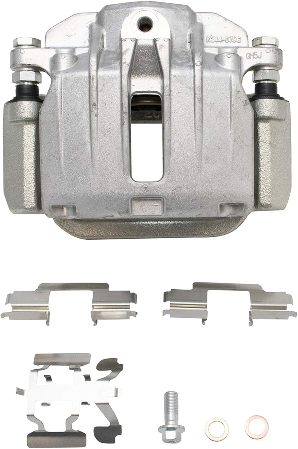 TRQ Performance Rear Brake Pad & Rotor Kit Ceramic Premium G-Coated Slotted X Drilled Compatible with 2003-2006 Chevrolet Silverado 1500 2007 Silverado 1500 Classic GMC Sierra 1500 Sierra 1500 Classic