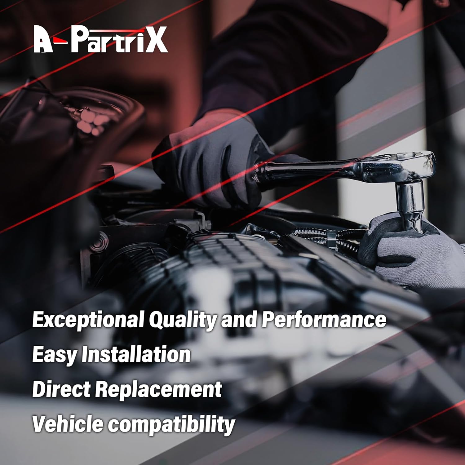 ‎A-Partrix 6PCS Brake Pads and Rotors Kit - Front and Back Brakes and Rotors, Brake Kit fits Chevrolet Silverado 3500 2001-2006 fits Chevy Silverado 3500 2001-2006