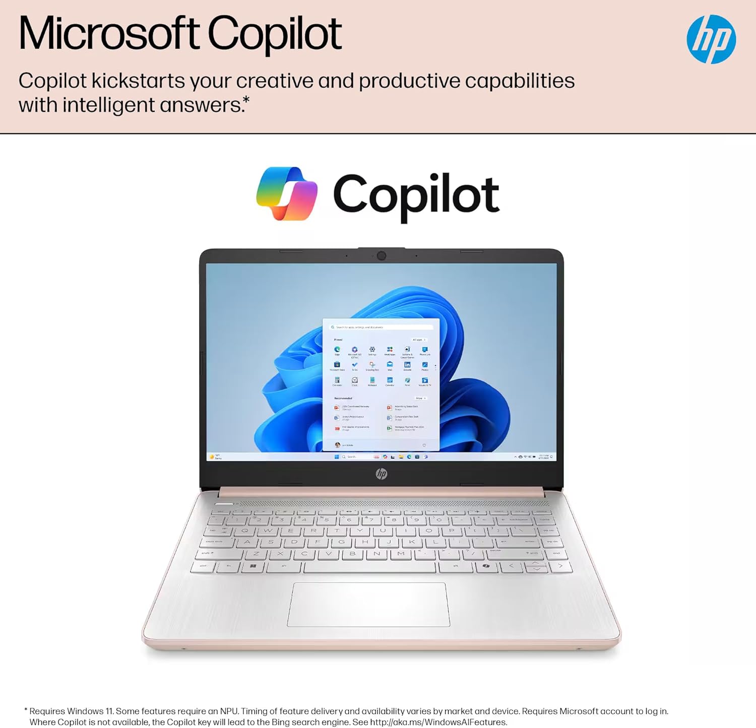 HP Stream 14' HD Laptop for Student & Home (14' LED, 1-Year Office 365, Intel 4-Core N150 (>N4120), 4GB RAM, 64 GB eMMC, 11-Hr Long Battery Life, Fast Charge, Webcam, Win 11 S