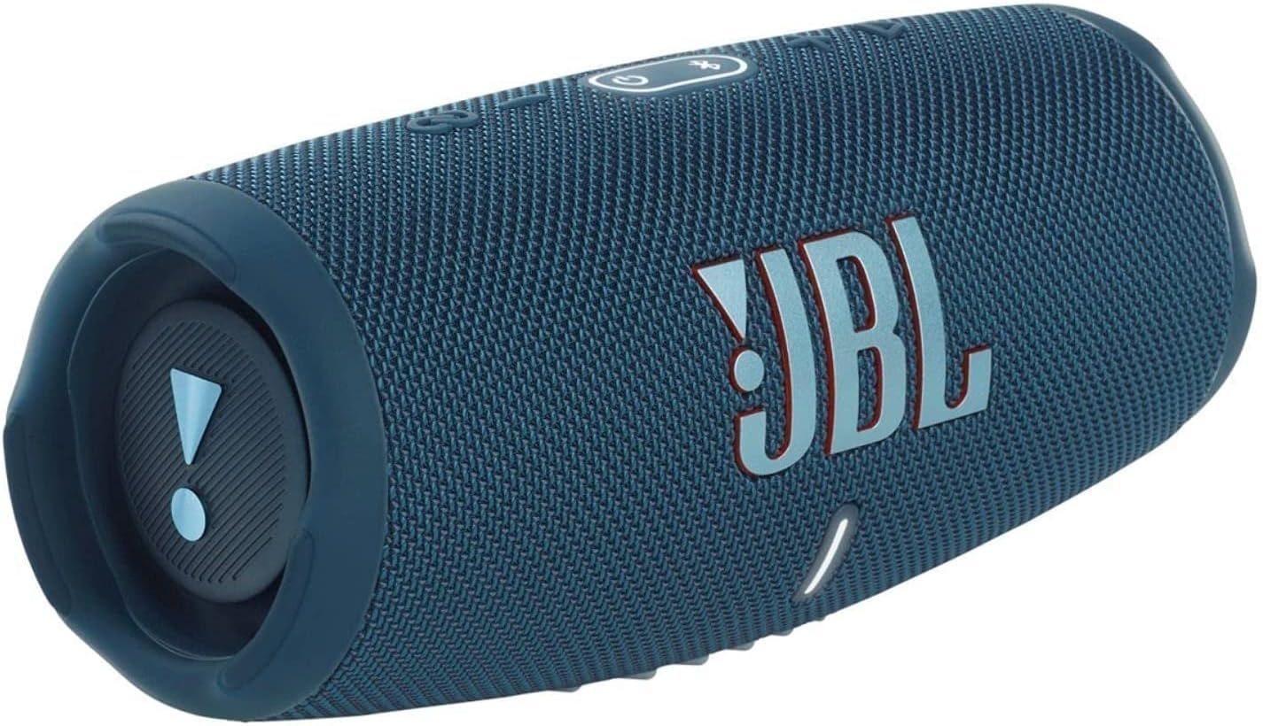 JBL Charge 5 Portable Wireless Bluetooth Speaker - Blue (Renewed)