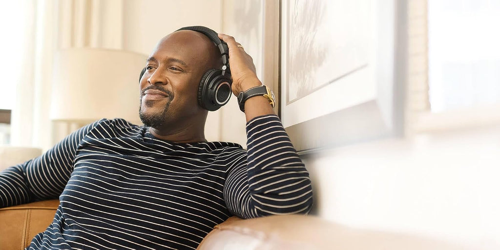 Audio Technica ATH-M50XBT2 Black Total Wireless On-Ear Headphones with 3 Year Amber Protection Plan (2021)