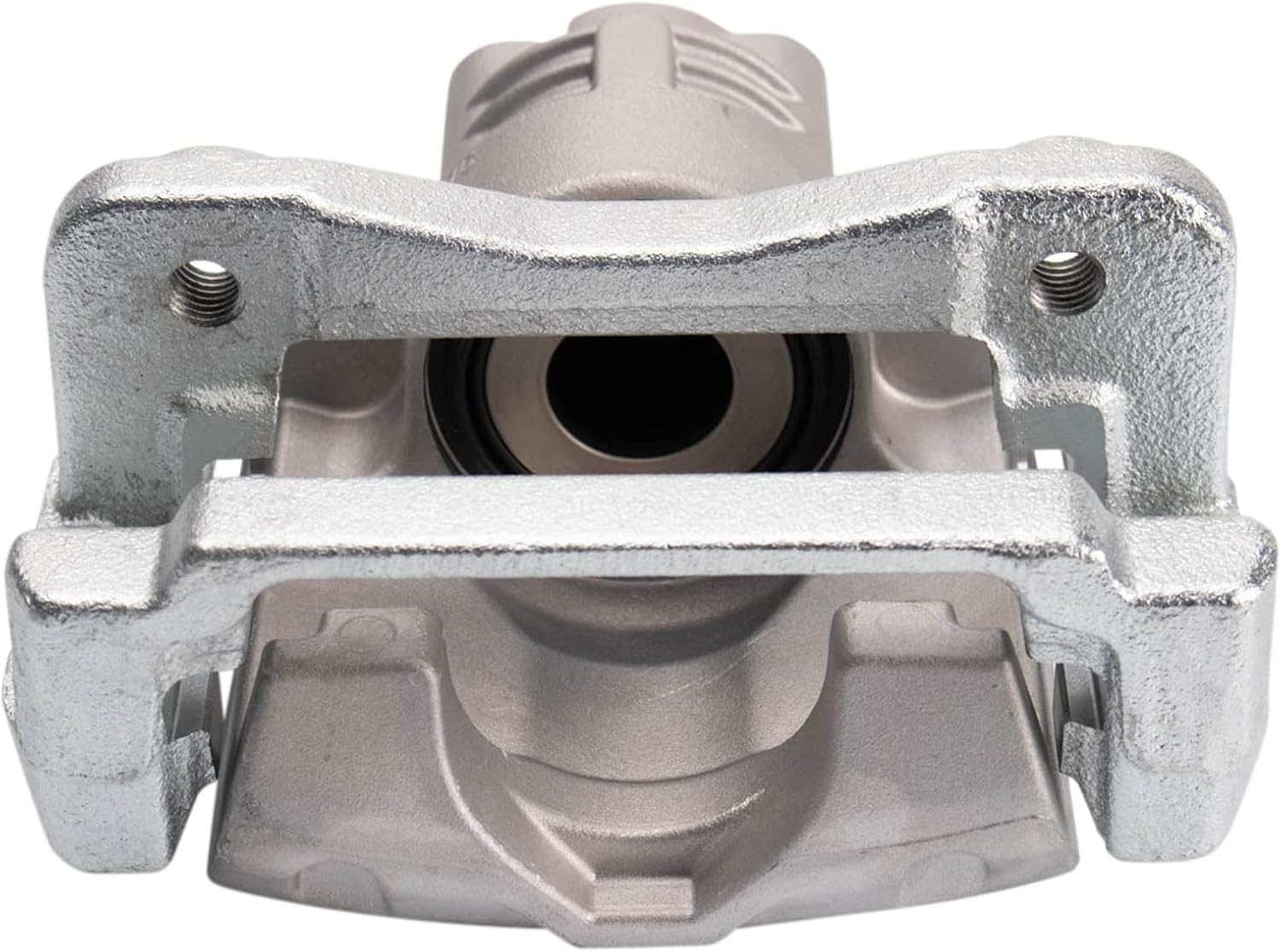 TRQ Performance Rear Brake Pad and Rotor Set Ceramic Vented Coated Slotted Drilled Calipers Compatible with 2004-2009 Cadillac SRX