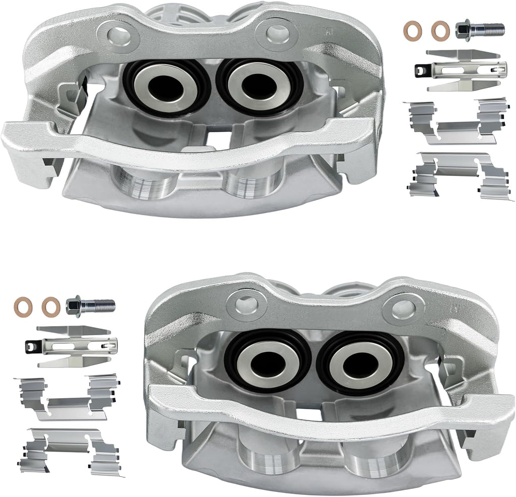 Betthand Rear Brake Calipers Fit for 2003-2006 Chevy Silverado 1500, 2000-2006 Tahoe, 2000-2006 Suburban 1500, 2002-2006 GMC Sierra 1500, 2000-2006 Yukon, 4.3/4.8/5.3/5.7/6L: 18B4764+18B4765