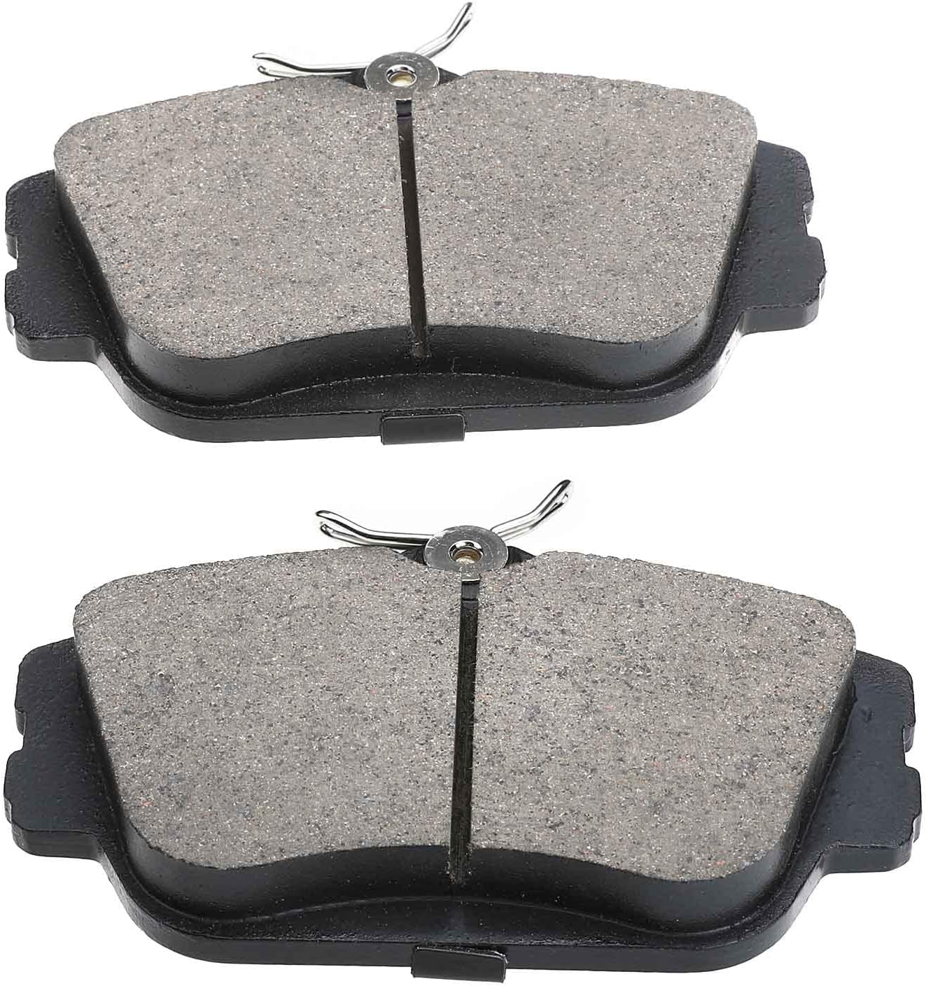 A-Premium Front Vented & Rear Solid Disc Brake Rotors Ceramic Pads Kit Compatible with Select Ford, Lincoln and Mercury Models - Taurus 1996-2005, Continental 1995-2002, Sable 2001-2005