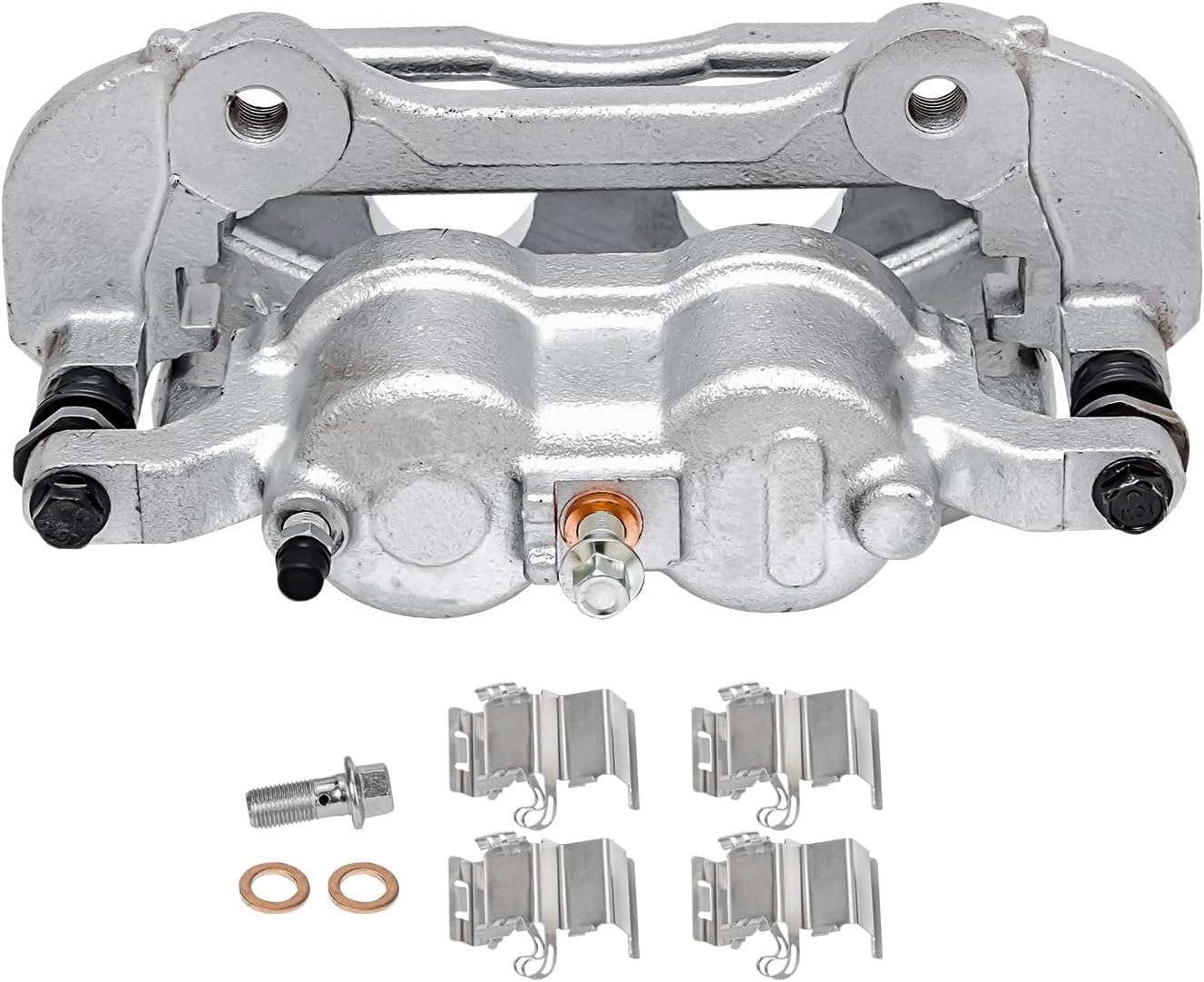 Detroit Axle - Front 2pc Brake Calipers for Chrysler Pacifica Town & Country Dodge Grand Caravan Ram C/V Routan, 2 Disc Brake Calipers Replacement