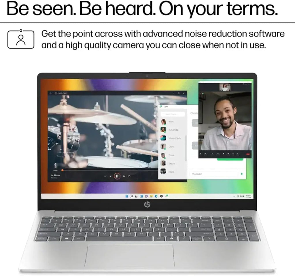 HP 15.6 Touchscreen Laptop for Business, Intel 13th Gen i7-1355U, 64 GB DDR4 RAM, 2 TB SSD, 15.6' FHD Touch Display, Iris Xe Graphics, Fast Charge, Windows 11 Pro