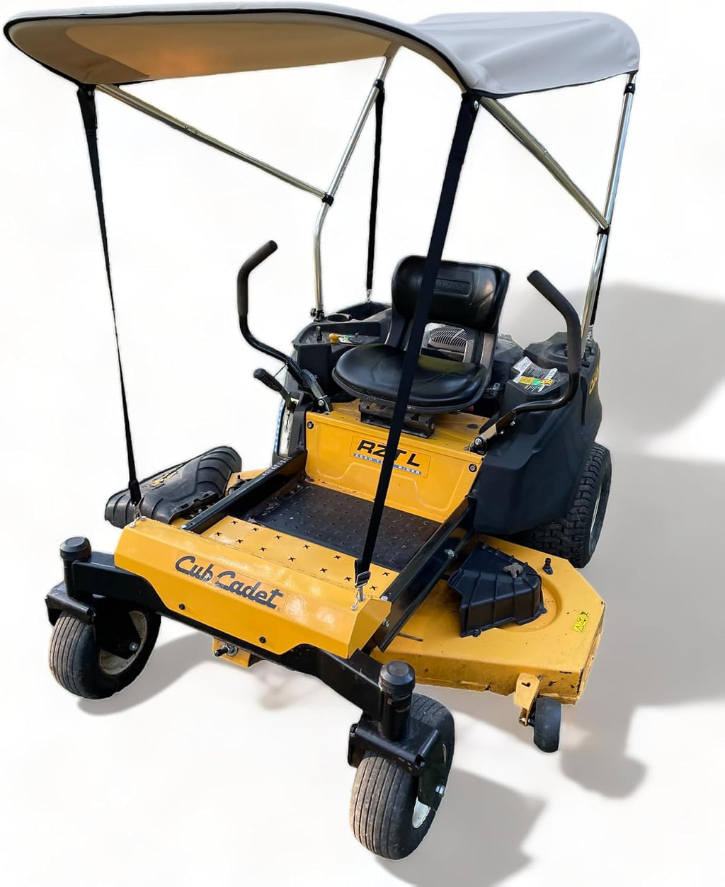 Extra Large Sun Shade Canopy for Zero Turn Lawn Mower - Compatible with John Deere, Kubota, Cub Cadet, Troy-Bilt & Others- Reduce Heat and Glare with this Umbrella Canopy for your Zero Turn Mower
