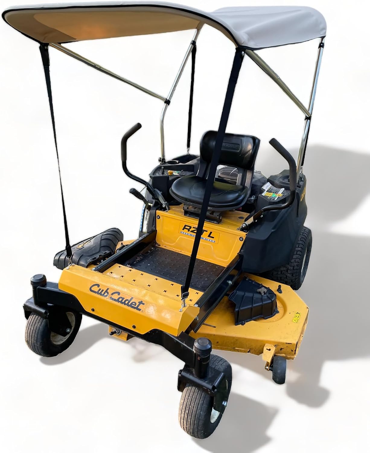 Extra Large Sun Shade Canopy for Zero Turn Lawn Mower - Compatible with John Deere, Kubota, Cub Cadet, Troy-Bilt & Others- Reduce Heat and Glare with this Umbrella Canopy for your Zero Turn Mower
