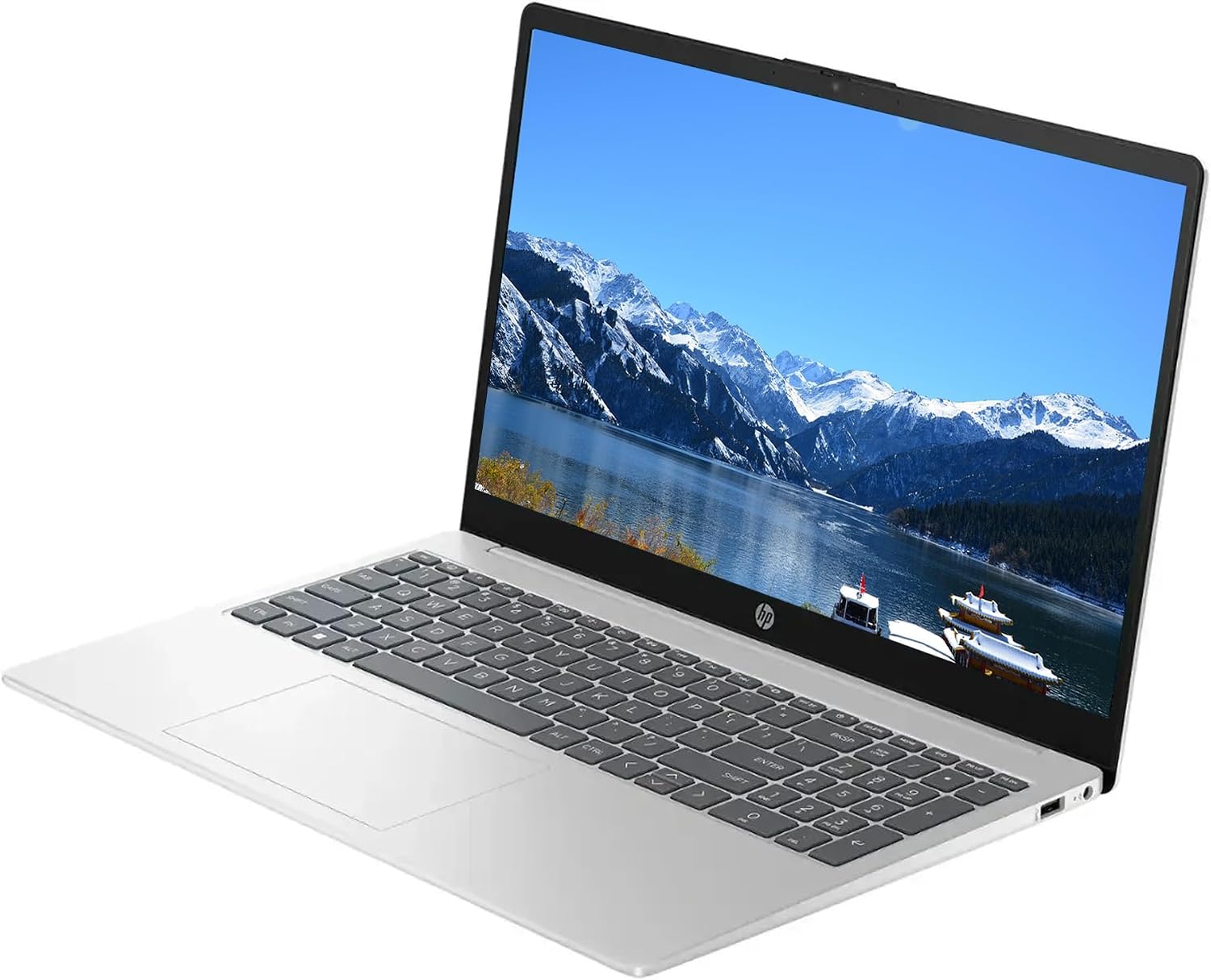 HP AI-Powered Laptop | 15.6' HD Touchscreen with Webcam & Mic Computer | 16GB RAM|512GB SSD & 128GB Portable SSD | Intel Core i3 1215U | Wi-Fi 6E | Copilot Ready| Ultra Light | Windows 11 | RK Bundle