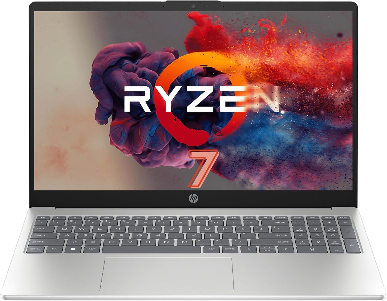 HP 15.6 FHD Touchscreen Laptop | AMD Ryzen 7 7730U, 8 Cores, Upto 4.5GHz (Beats Intel i7-1355U) | 16GB RAM, 1TB Space(512GB SSD+512GB External) | Windows 11 no Mouse | Office 365 for the Web