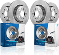 Detroit Axle - Brake Rotors for 2003-2014 Volvo XC90, Disc Brake Rotors 2004 2005 2006 2007 2008 2009 2010 2011 2012 2013 Replacement : 12.91' inch Front and 12.16' inch Rear Rotor
