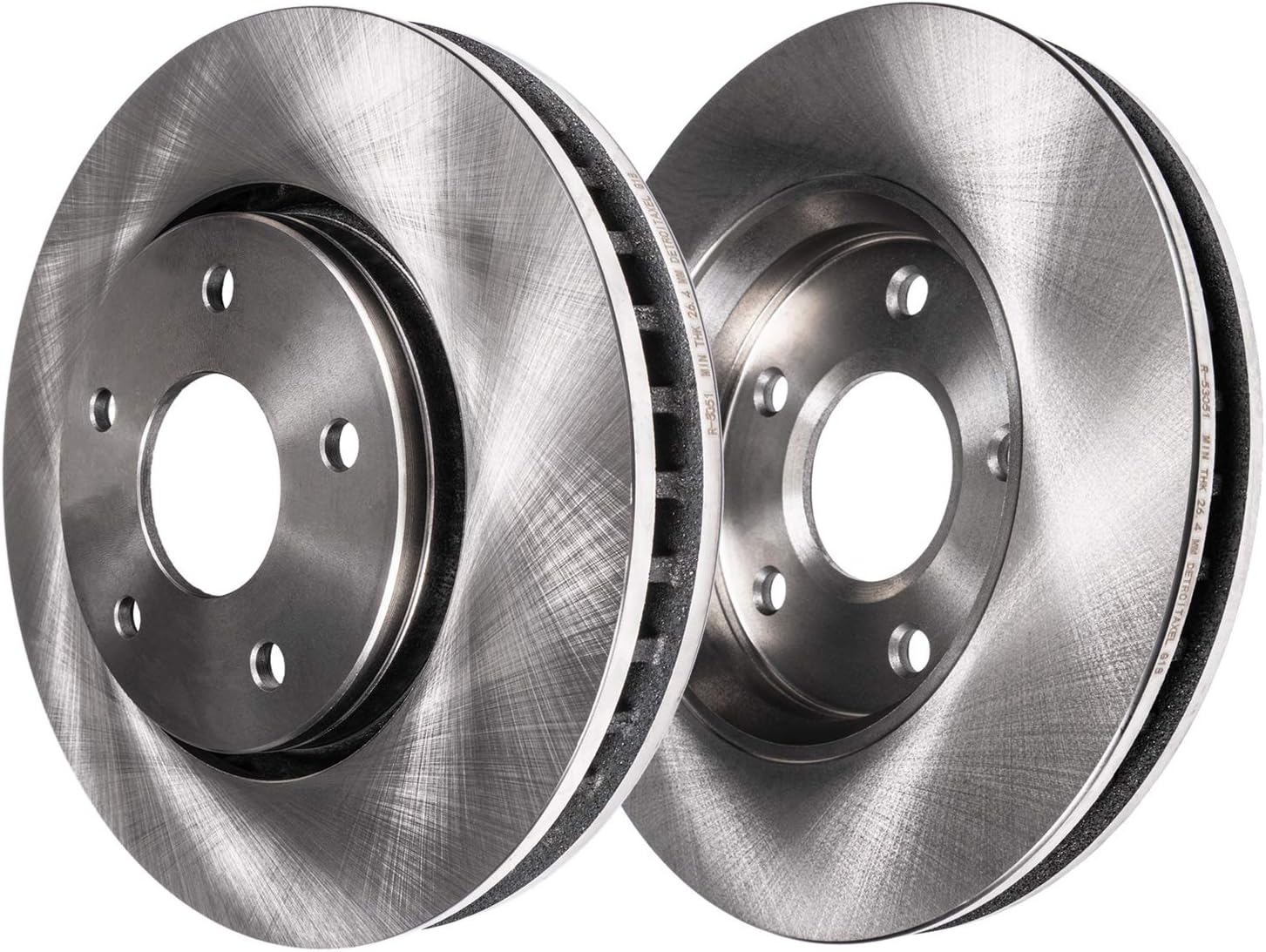 Detroit Axle - 4pc Brake Rotors for 02-05 Mercury Mountaineer Ford Explorer, Front and Rear Disc Brake Rotors 2002 2003 2004 2005 Replacement