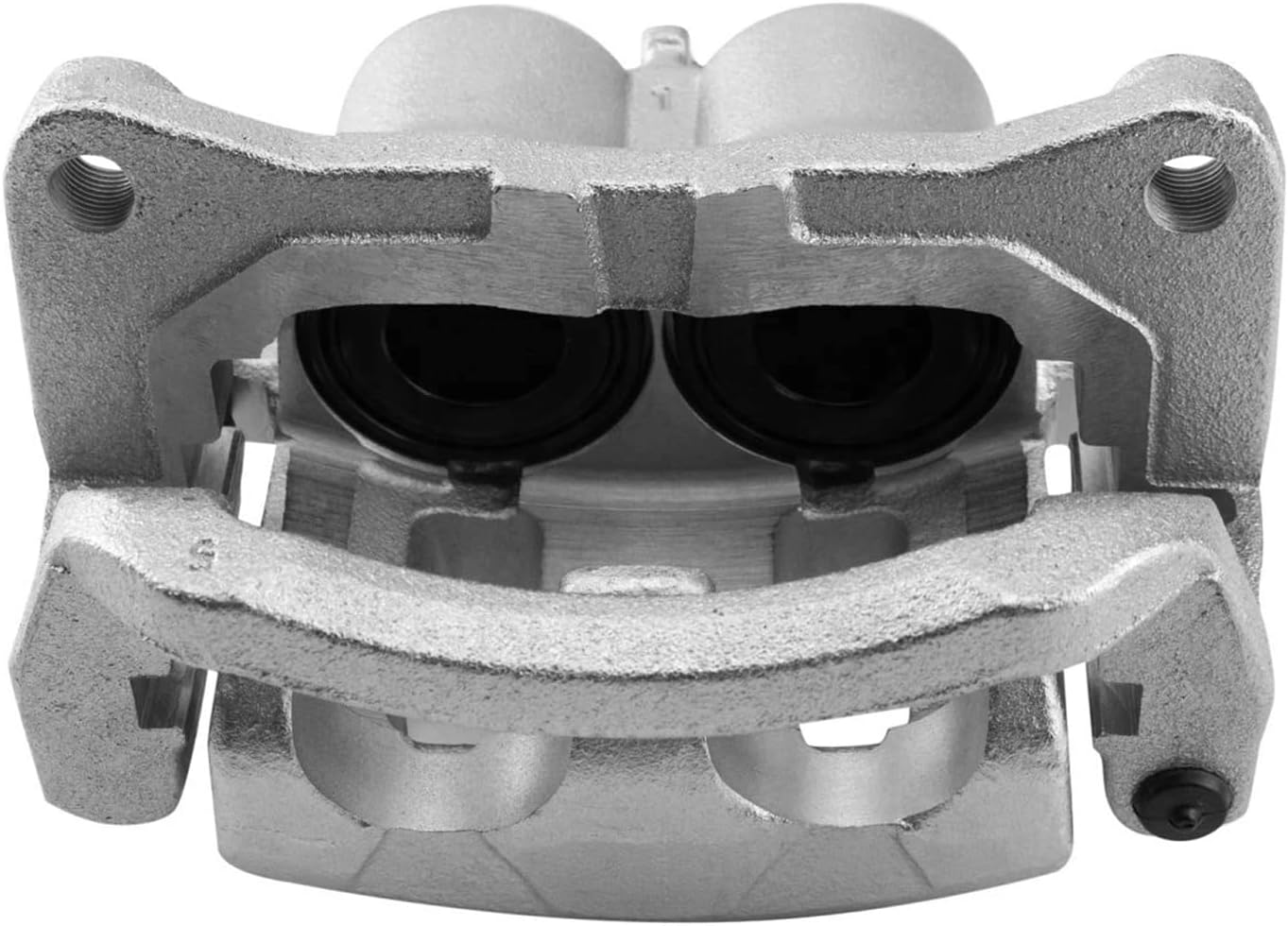 Detroit Axle - 2pc Front Brake Calipers for 2017-2022 Ford Edge Lincoln MKX Continental, Disc Brake Calipers with Brackets 2018 2019 2020 2021 Replacement