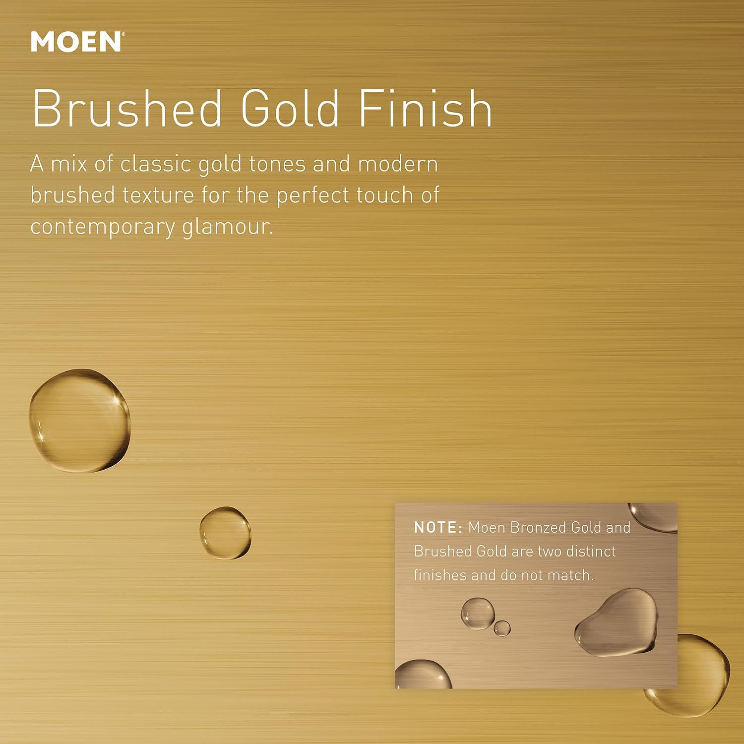 Moen S6364EPBG Velocity Eco-Performance 2-Function Square Rainshower Shower Head Featuring Immersion Technology, 8.5-Inch, Brushed Gold