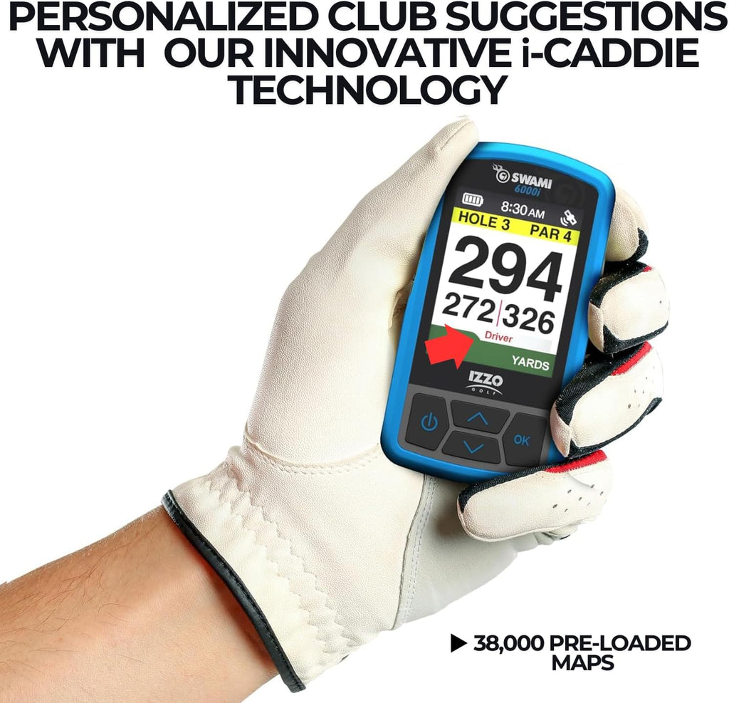 Izzo Swami Golf GPS Rangefinder - Color Display & Scorekeeper