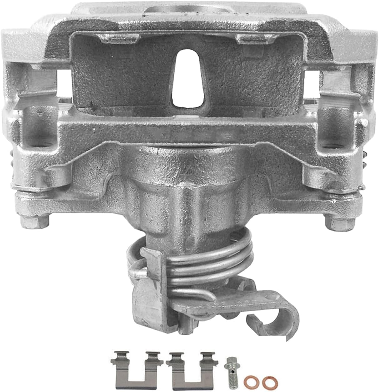 Detroit Axle - Rear Brake Calipers w/Bracket Replacement for 2005-2009 Chevy Uplander Buick Terraza Pontiac Montana Saturn Relay - 2pc Set