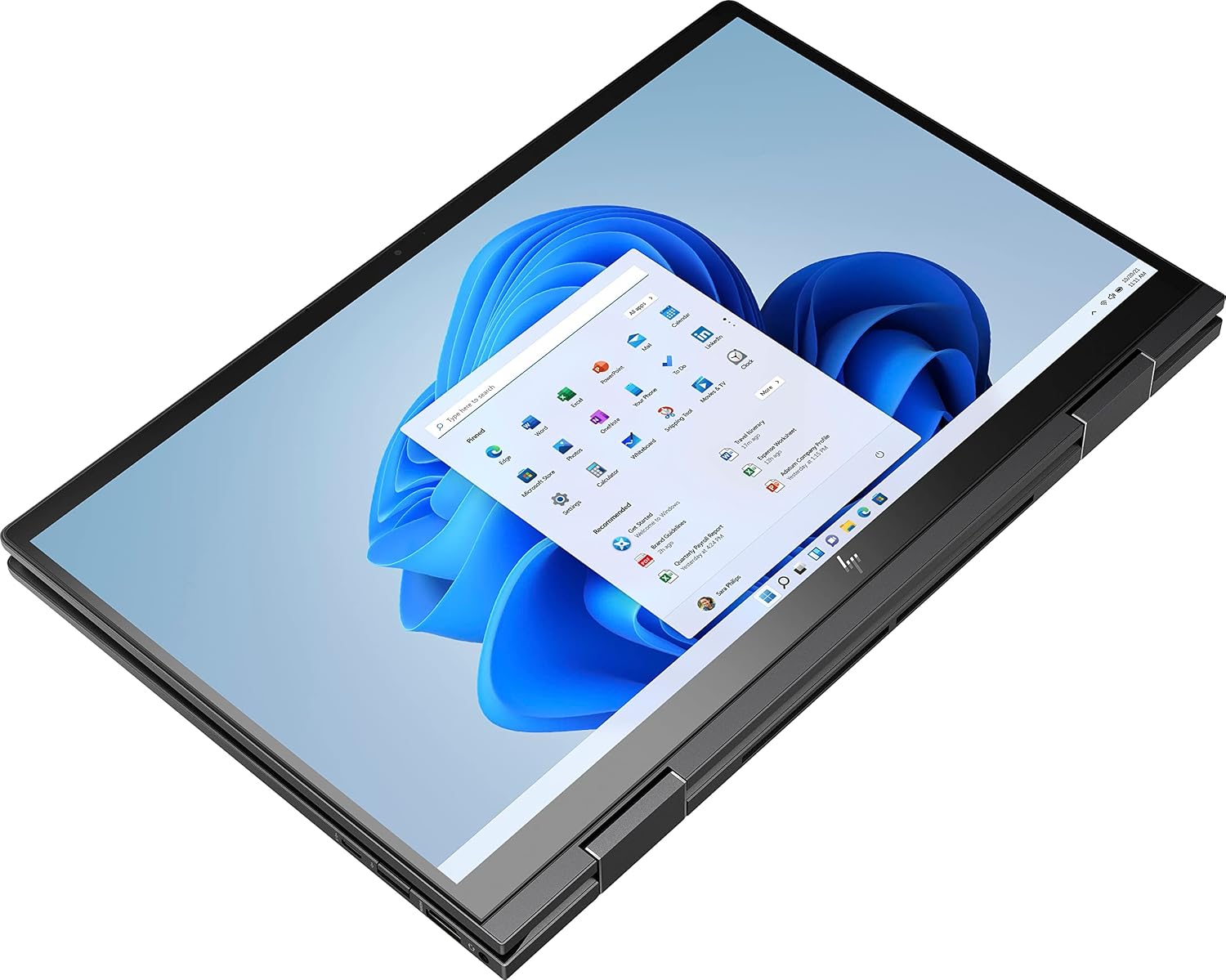 HP - Envy x360 2-in-1 15.6' Touch-Screen Laptop - AMD Ryzen 5-8GB Memory - 256GB SSD - Nightfall Black