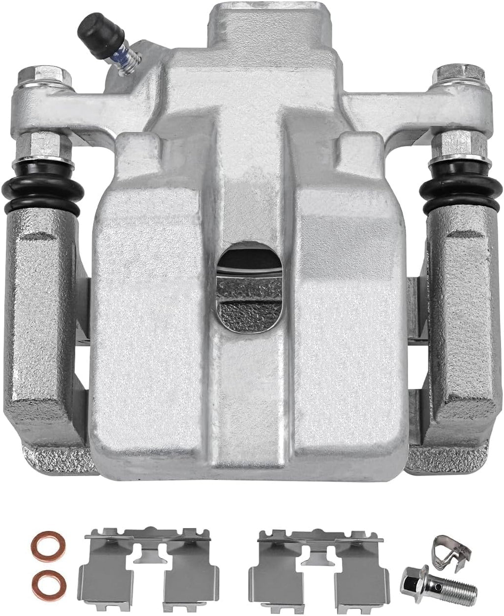 Detroit Axle - Rear Brake Kit for 12-17 Toyota Camry, 13-18 Avalon Lexus ES300h ES350, Disc Brake Rotors Ceramic Brake Pads Brake Calipers 2012 2013 2014 2015 2016 2017 Replacement