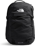 The North Face Router Everyday Laptop Backpack - Daypack, Water Repellent, Laptop Sleeve, Reflective Details, TNF Black/TNF Black-NPF, One Size