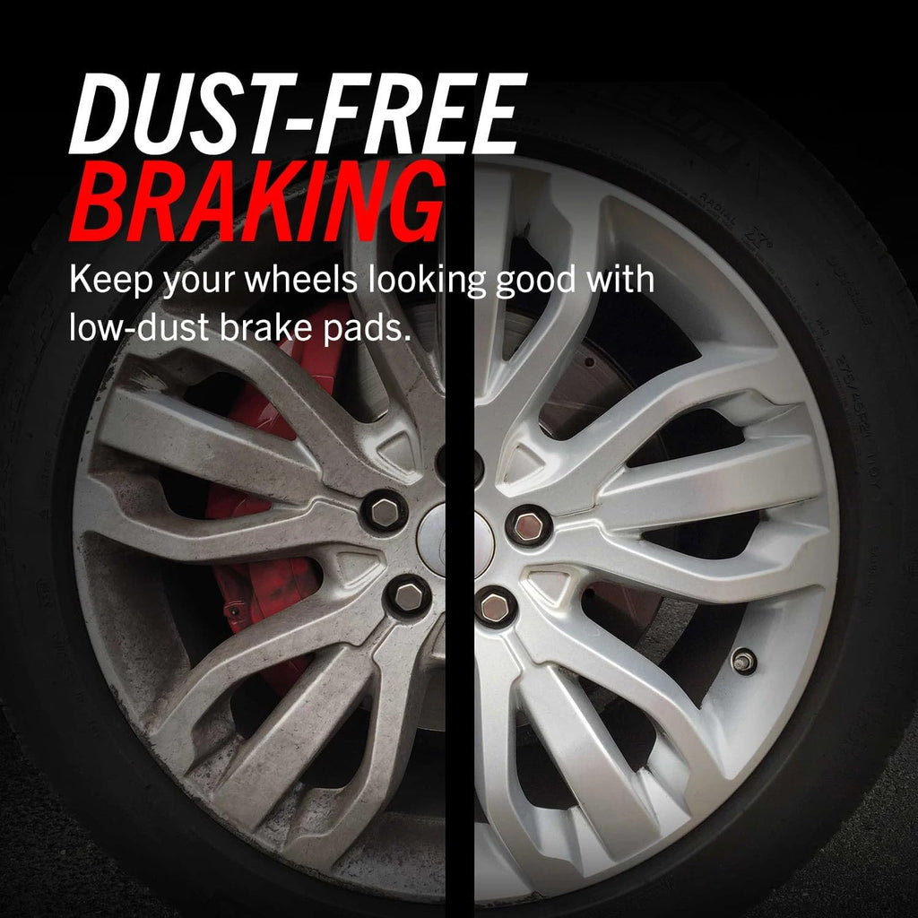 PowerStop Rear Brake Kit for Jeep Wrangler 2018-24 - Z17 Ceramic Brake Pads & Disc Rotors Replacement, KOE7942
