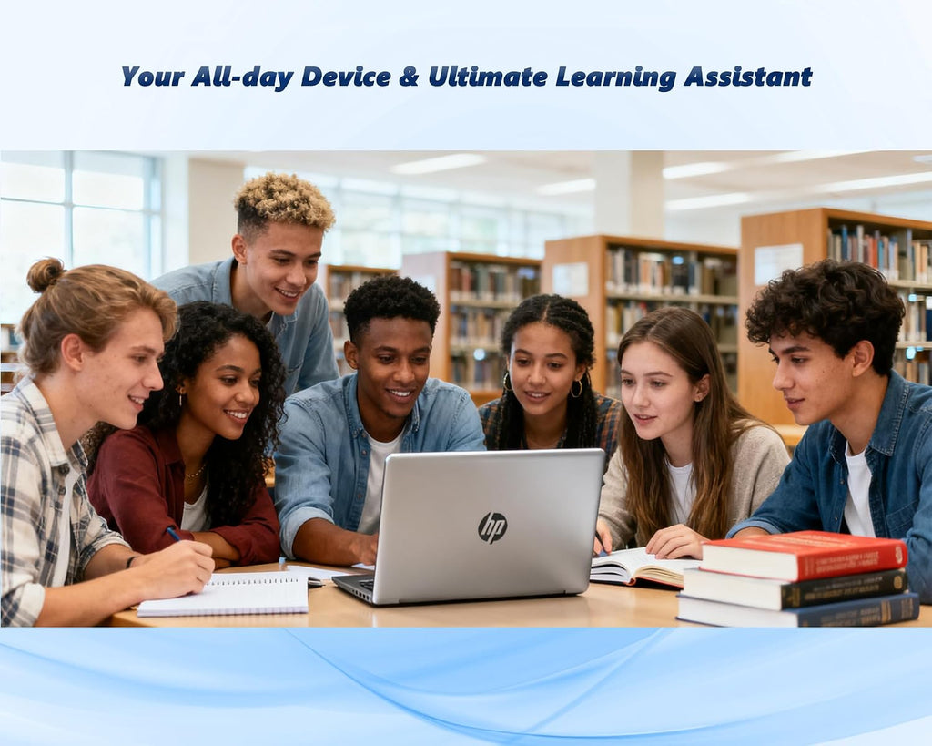HP 15.6' Touchscreen Laptop for Students, Intel Core i3, 16GB RAM|1TB SSD, Lightweight, Long Battery Life, Perfect for Online Classes, Homework & Campus Use, Webcam/Mic, Wi-Fi 6, ROKC Docking Bundle