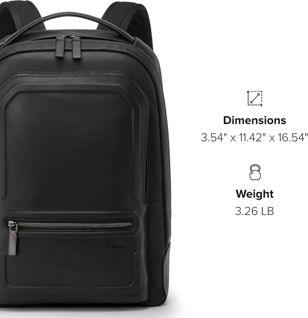 Tumi Mens Bradner Backpack Black/Bombe One Size