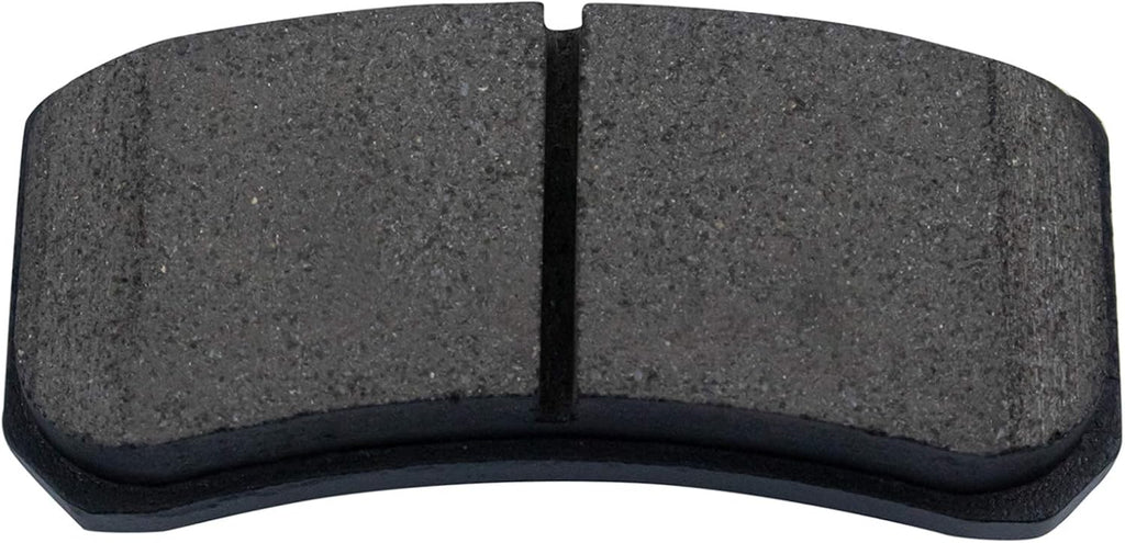 TRQ Performance Rear Brake Pad and Rotor Set Ceramic Solid G Coated Rotors Calipers Compatible with 2009-2011 Mitsubishi Lancer 2008-2013 Outlander