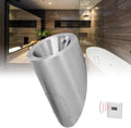 Wall Mounted Smart Men Urinal, 304 Stainless Steel Bathroom Urinals, Toilet Efficient Flushing Urinal, Male Sanitary Ware Public Toilet Urinal,Gold(Silver)
