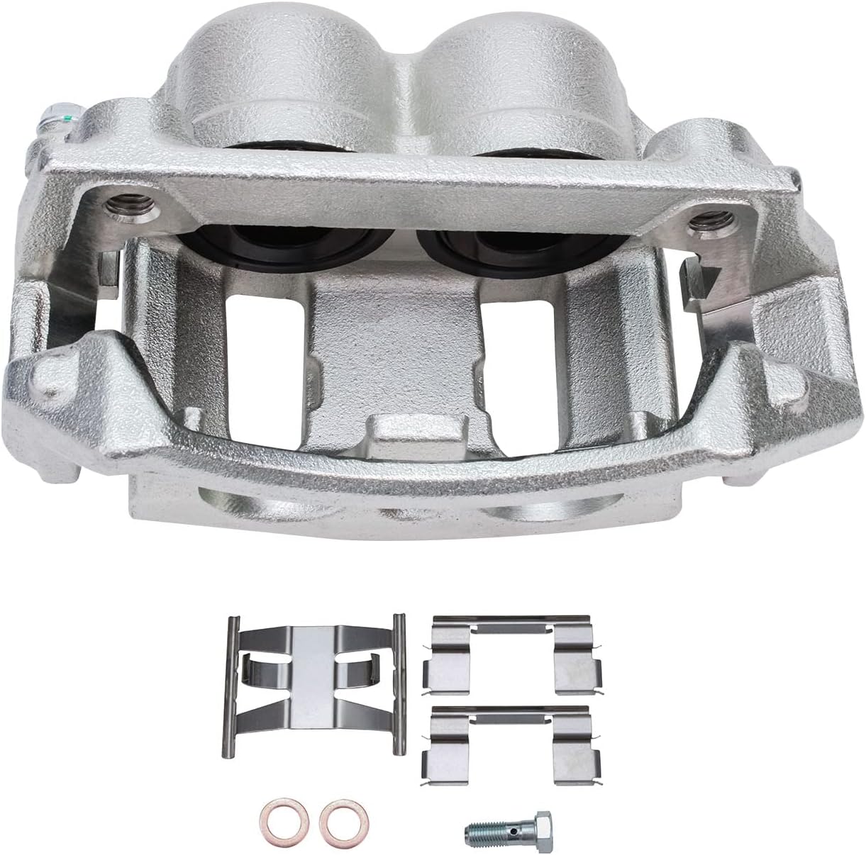 Detroit Axle - Front Brake Kit for 1999-2003 Ford F-150, 2002 Lincoln Blackwood, 2000 2001, Disc Brake Rotors Ceramic Brake Pads Brake Calipers Replacement: 12.13 inch' Front Rotor