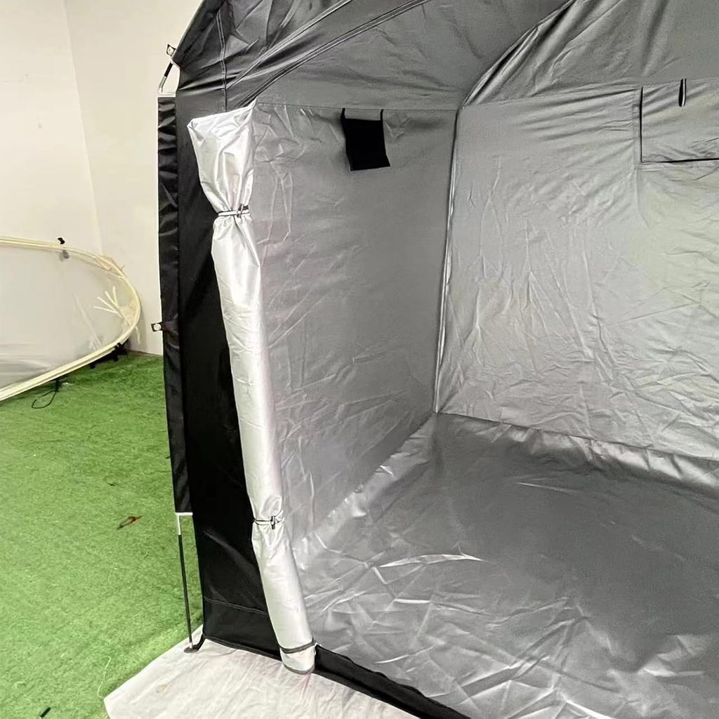 Bicycle Storage Tent Bike Cover Waterproof Outdoor Sheds Outdoor Storage Suitable for motorcycles, gardening tools, lawn mowers(A,200x80x165CM)