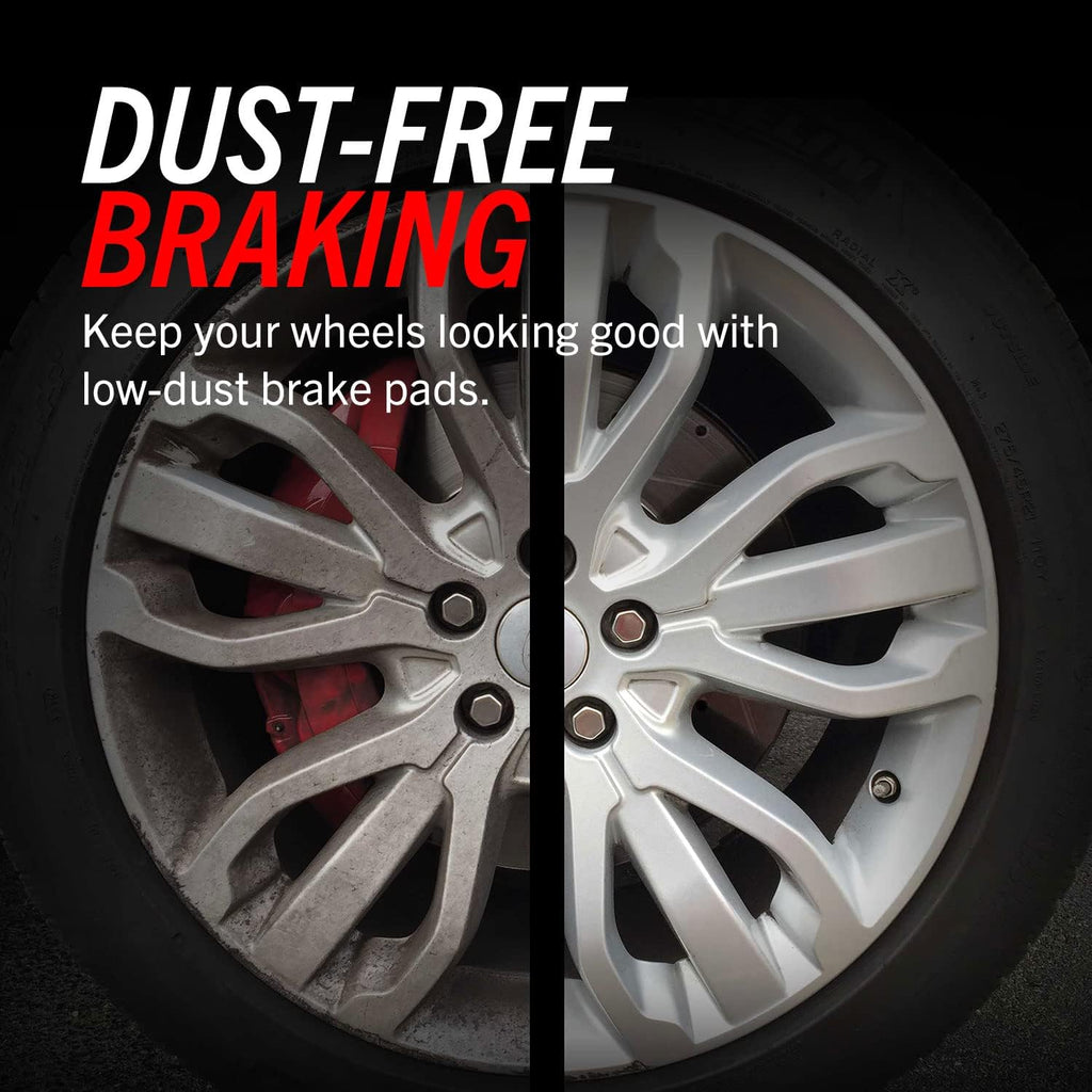 PowerStop Front and Rear Brake Kit for Mazda CX-9 2016-23 - Fully-Coated Disc Rotors with Z17 Ceramic Brake Pads Replacement, CRK7610