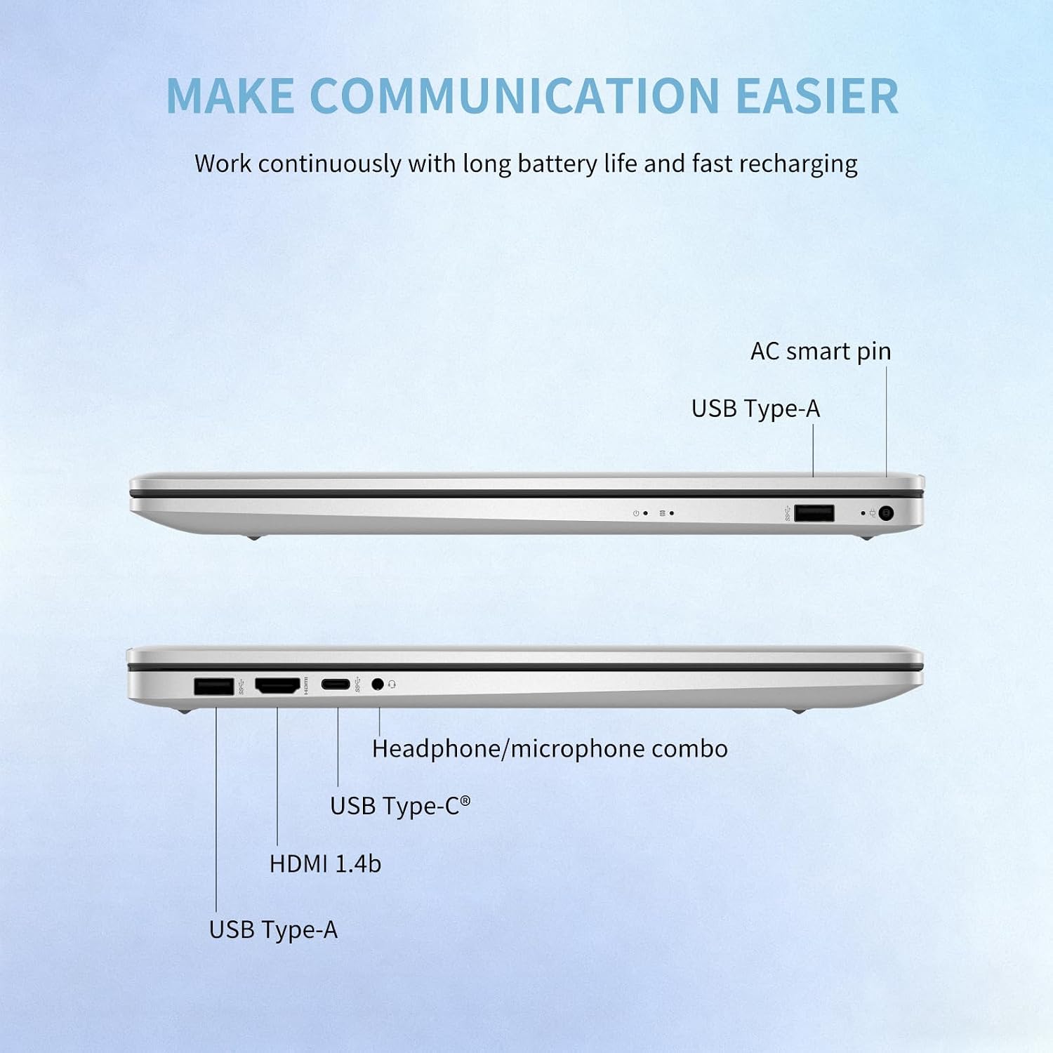 HP 17 Touchscreen Laptop Computer, AMD Ryzen 5 7430U, 17.3' HD+ AntiGlare Display, 16GB RAM, 512GB SSD, Backlit Keyboard, for Business & Student, Fast Charge, Copilot, Camera, Win11 Pro, Patented Kit