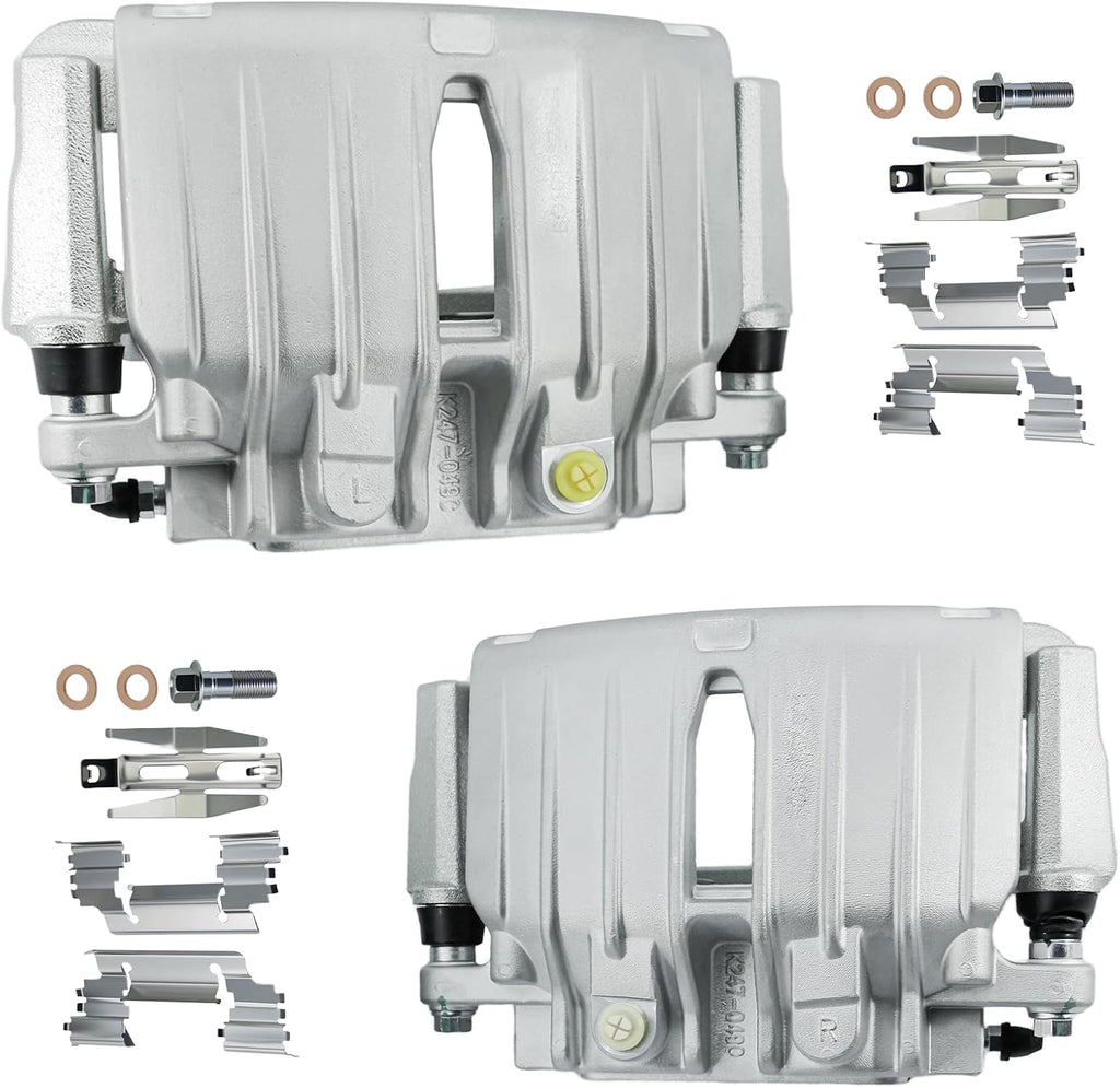 Betthand Rear Brake Calipers Fit for 2003-2006 Chevy Silverado 1500, 2000-2006 Tahoe, 2000-2006 Suburban 1500, 2002-2006 GMC Sierra 1500, 2000-2006 Yukon, 4.3/4.8/5.3/5.7/6L: 18B4764+18B4765