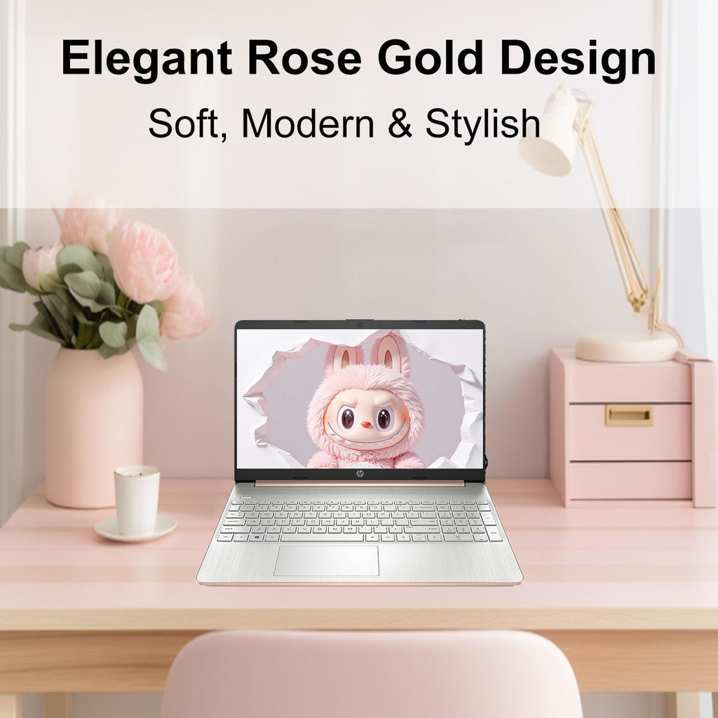 HP 15.6' Laptop Computer for Business & Student | AMD High-Performance CPU | 16GB RAM | 256GB SSD | Up to 9 Hours Battery Life | Fast Wi-Fi & Bluetooth | WOWPC USB