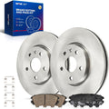 KAX Front Brake Kit for Chevrolet Camaro 2010-2015, 12.64inch Brake Rotors Pads Kit, #55174+D1404 Front Brakes