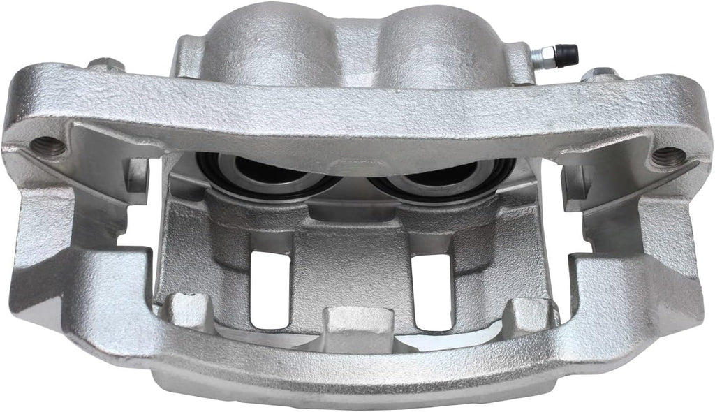 Detroit Axle - 4WD Front Brake Kit for 00-05 Ford Excursion, 99-04 F-250 F-350 Super Duty, 13.03 inch Disc Brake Rotors Ceramic Brake Pads Brake Calipers 1999 2000 2001 2002 2003 2004 2005 Replacement