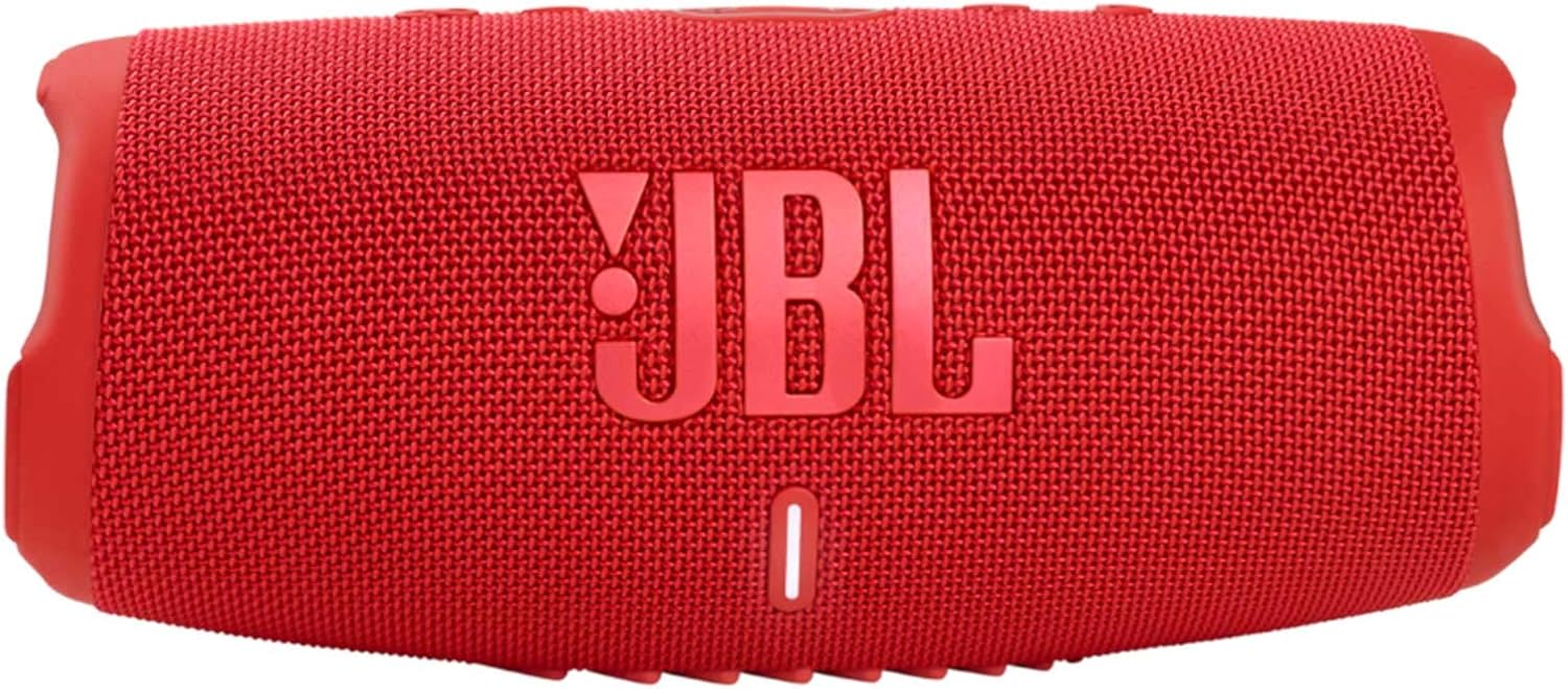 JBL CHARGE 5 - Portable Bluetooth Speaker - Red (Renewed)