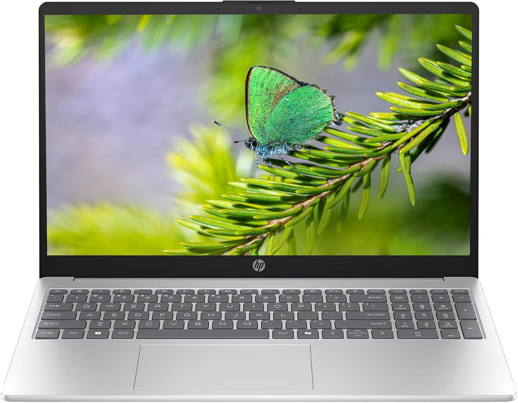 HP Lightweight 15.5' FHD IPS Touchscreen Laptop, Ryzen 7 7730U Processor Up to 4.49GHz, 20GB Ram, 512GB SSD, HDMI, Windows 11 OS, Star Silver, Renewed