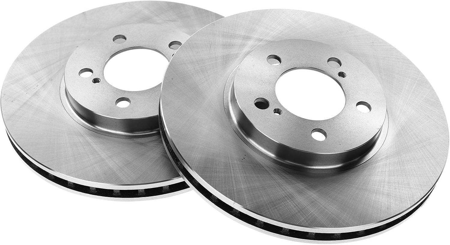 A-Premium Front Vented & Rear Solid Disc Brake Rotors Ceramic Pads Kit Compatible with Select Ford, Lincoln and Mercury Models - Taurus 1996-2005, Continental 1995-2002, Sable 2001-2005