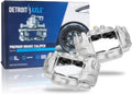 Detroit Axle - Front Brake Calipers for 2000-2006 Toyota Tundra [Casting # 13WG], 2001 2002 2003 2004 2005 Disc Brake Calipers Assembly Replacement
