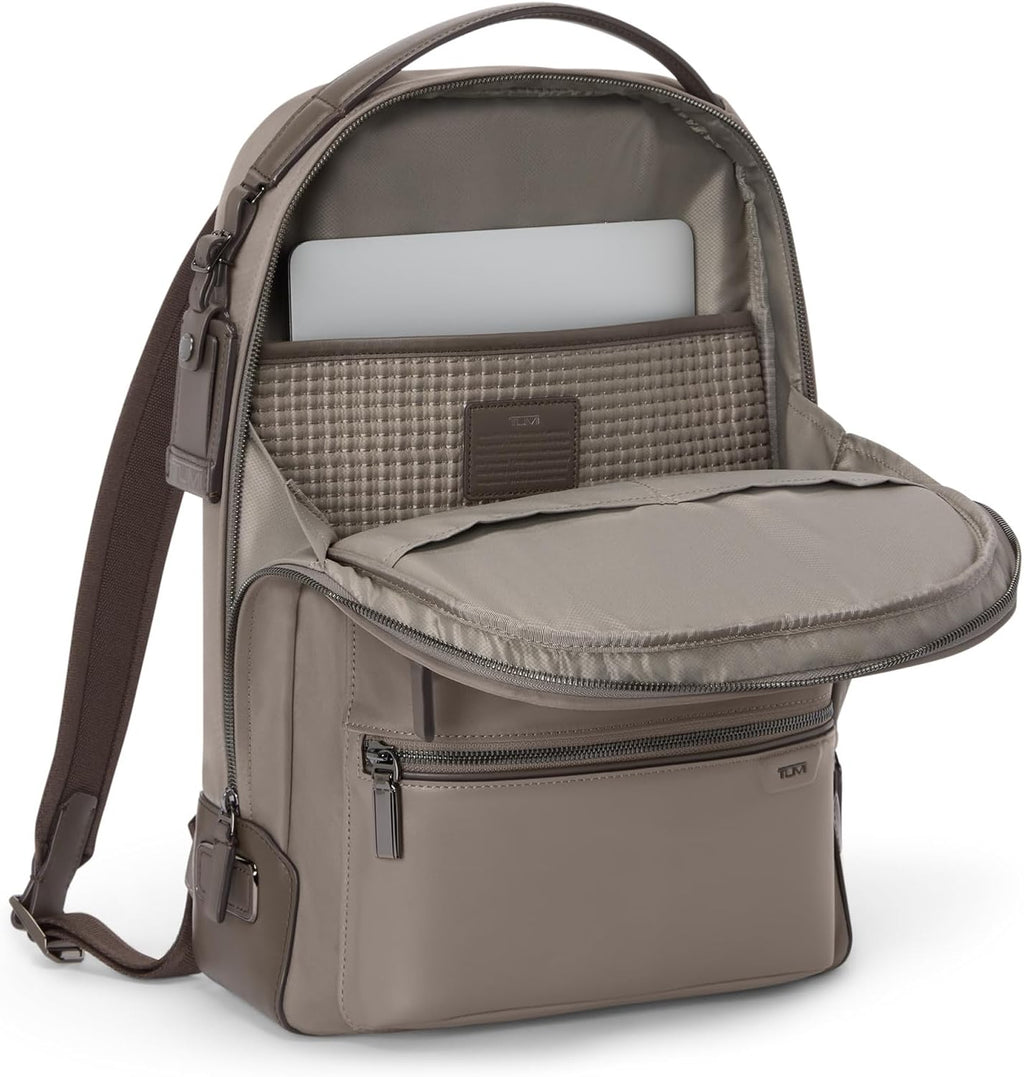 TUMI - Harrison Bradner Backpack - Men's Laptop Pack fits up to 14' Screen - Business & Travel Bag - Taupe Driftwood