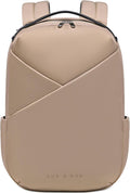 Lux & Nyx Origami Laptop Backpack for Work and Travel - Fits 16' MacBook Pro - Lightweight Business Bag - Men and Women (Champagne Taupe)