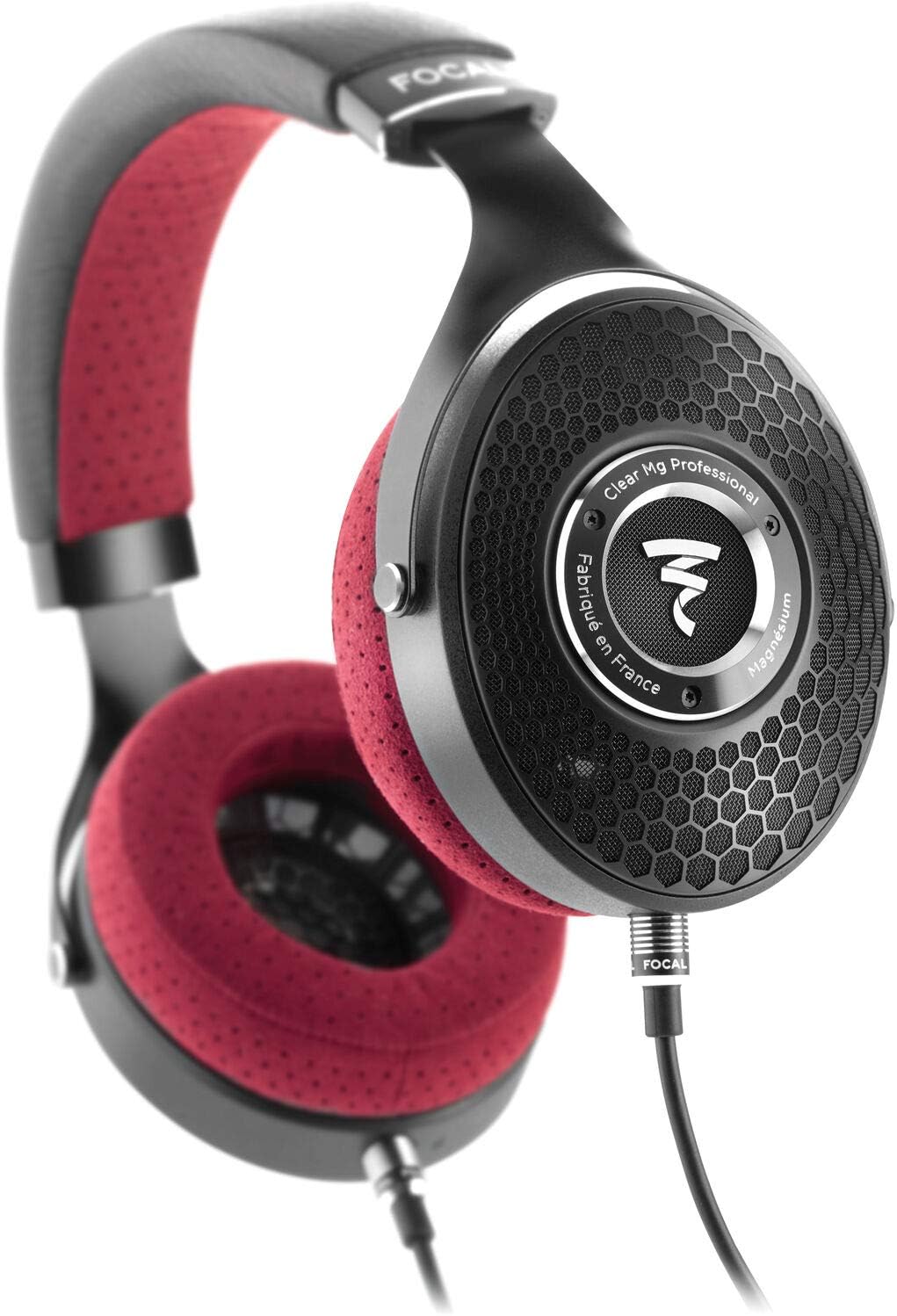 Focal Clear Mg Professional Circum-aural Open-Back Headphones, Black