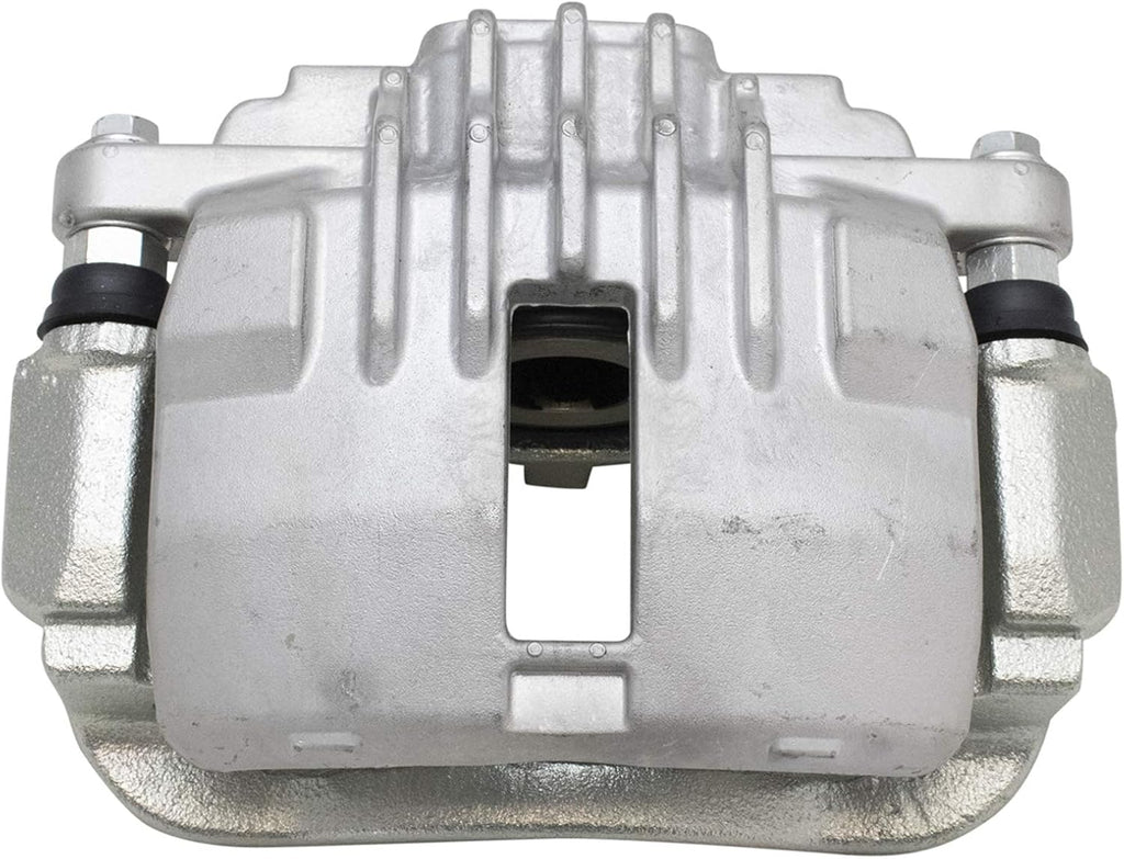 TRQ Performance Rear Brake Pad & Rotor Set Ceramic Drilled Slotted Rotors Calipers Compatible with 98-05 Chevrolet Blazer 98-04 S10 GMC Sonoma 98-01 Jimmy Oldsmobile Bravada 98-00 Isuzu Hombre