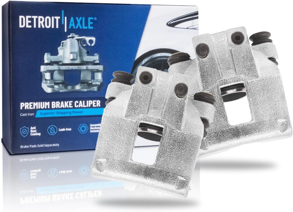 Detroit Axle - Rear Brake Calipers for Ford 1995-2003 Windstar, Disc Brake Calipers 1996 1997 1998 1999 2000 2001 2002 Replacement